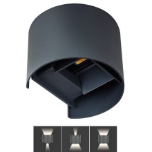 LED Venkovní nástěnné svítidlo REKA LED/7W/230V IP54 černá