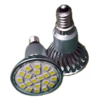 LED žárovka E14/4W teplá bílá