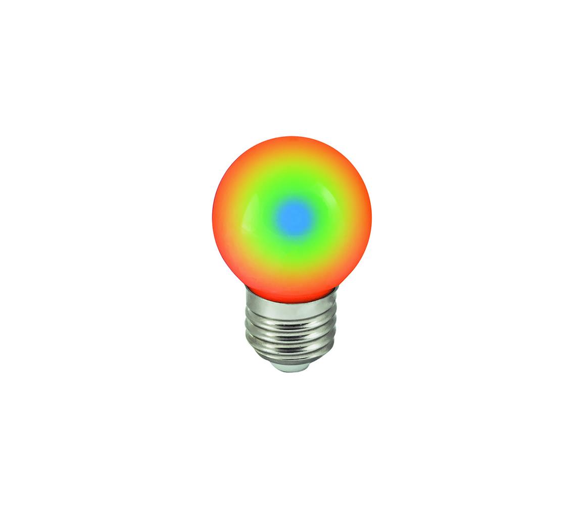  LED žárovka E27/1W/230V RGB 