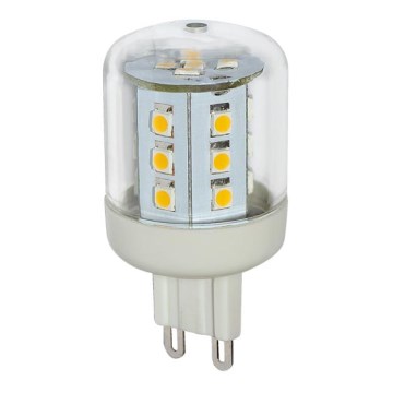 LED žárovka G9/2,6W LED23 SMD teplá bílá - GXLZ128 LED žárovka G9/2,6W LED23 SMD teplá bílá - GXLZ128