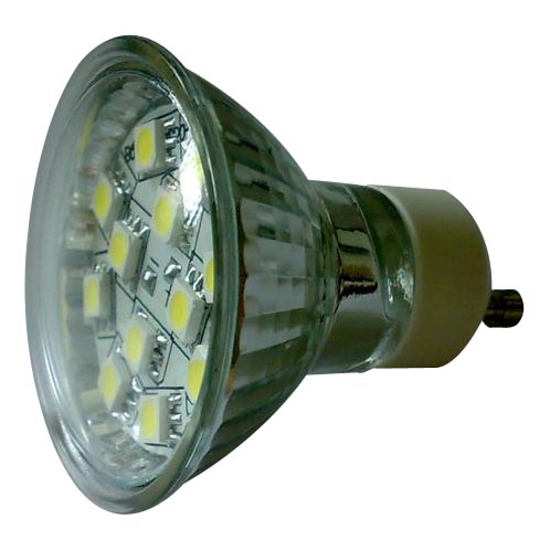 LED žárovka GU10 1,5W teplá bílá
