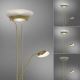 Leuchten Direkt 11730-60 - LED Stmívatelná stojací lampa ZAHARA LED/16W/230V + LED/5W