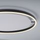 Leuchten Direkt 15392-13 - LED Stmívatelné stropní svítidlo RITUS LED/30W/230V černá
