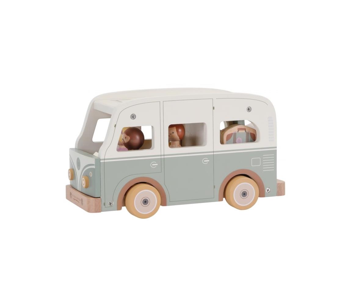 Little Dutch Little Dutch - Dřevěný karavan s příslušenstvím 