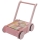 Little Dutch - Dřevěný vozík s kostkami růžová