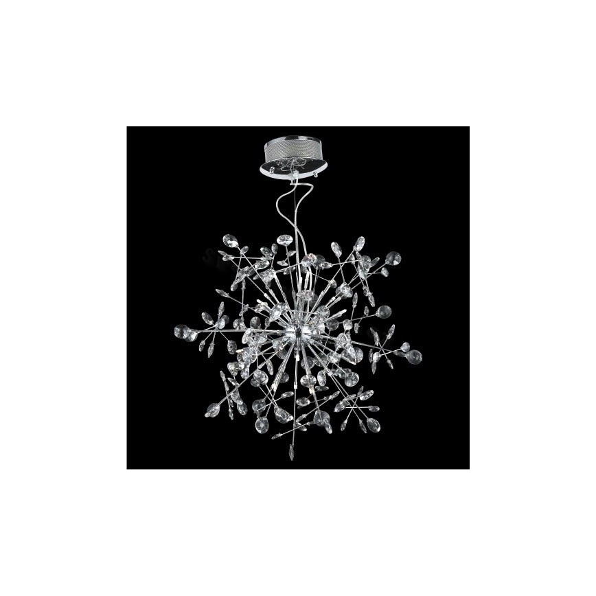 LUXERA 1540 - Křišťálový lustr CRYSTAL 16xG4/20W/230V/12