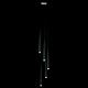 LUXERA 48004 - Závěsný lustr EBONY 5xG9/33W/230V