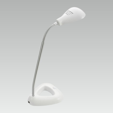 LUXERA 63101 - LED Kancelářská lampa FLIPP 1xSMD LED/4,68W bílá