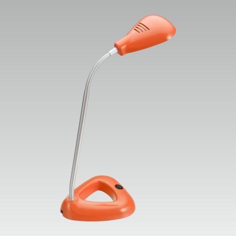 LUXERA 63104 - LED Kancelářská lampa FLIPP 1xSMD LED/4,68W oranžová