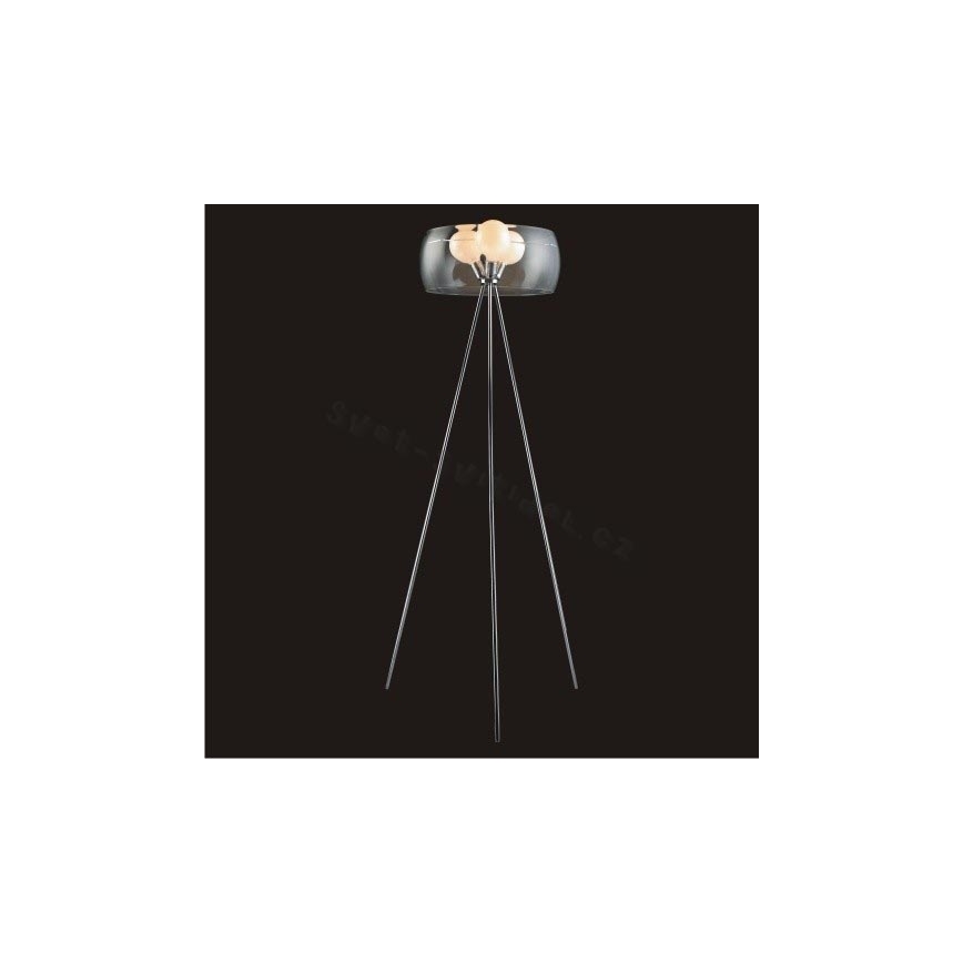 LUXERA 64012 - Stojací lampa AQIEL 3xE27/100W/230V
