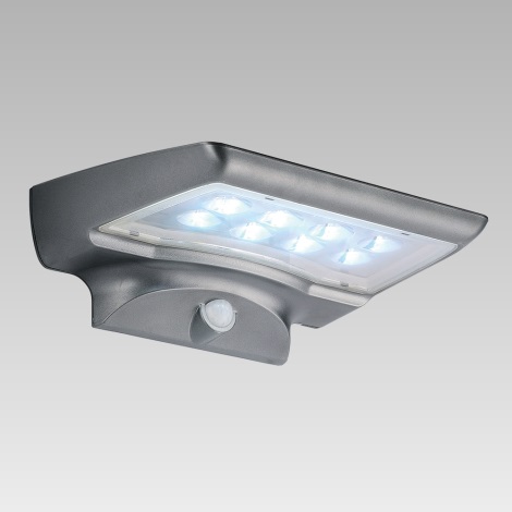 LUXERA 65251 - Venkovní solární svítidlo s čidlem STARGATE 8xLED/0,5W/5,4V IP44