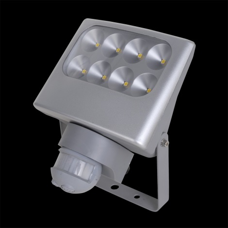 LUXERA 70130 - LED Reflektor se senzorem NEGARA 8xLED/3W IP54