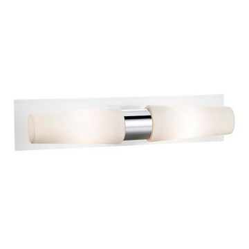 Markslöjd 107615 - Koupelnové nástěnné svítidlo BRASTAD 2xE14/40W/230V IP44