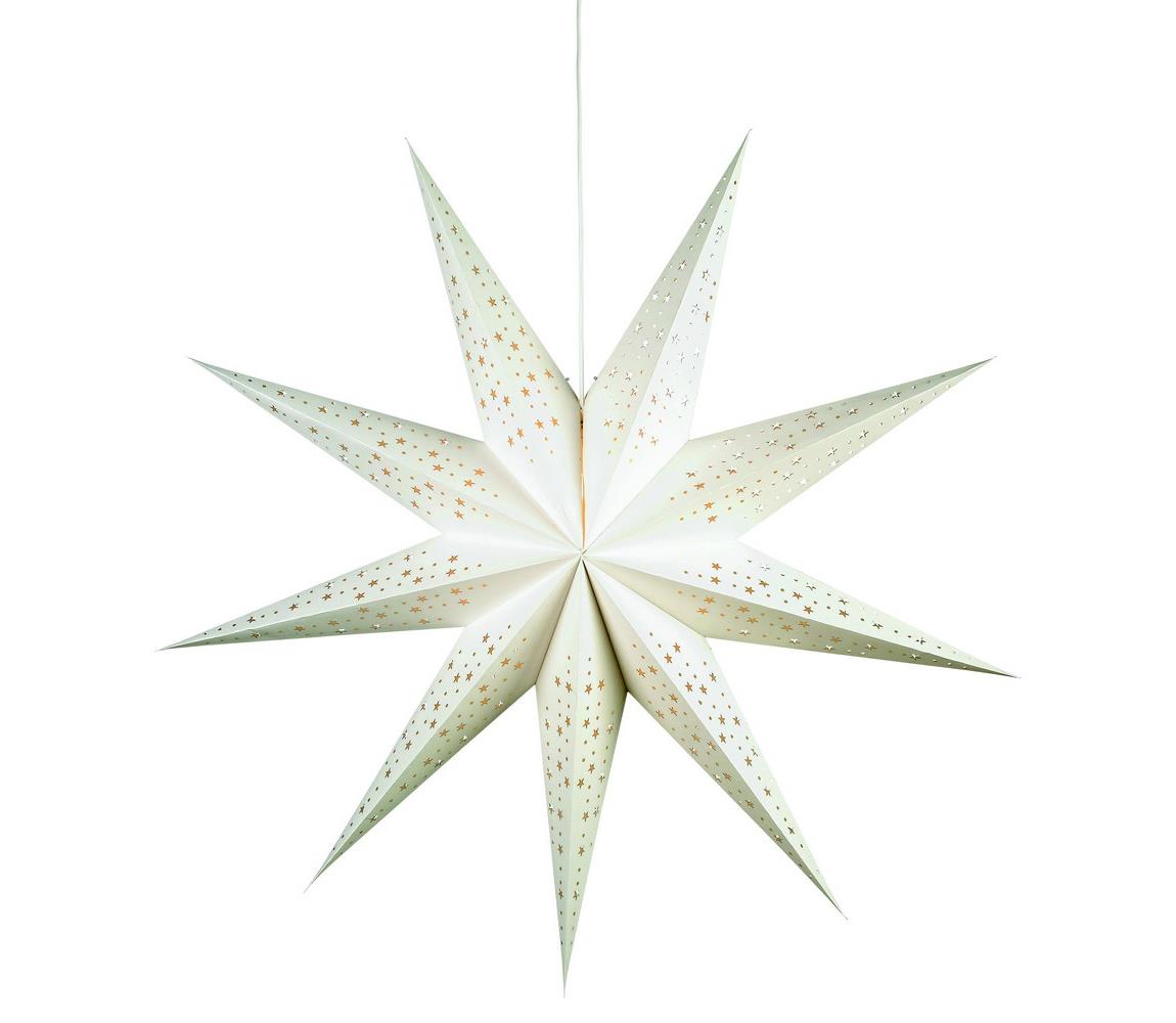 Markslöjd Markslöjd 700321 - Vánoční dekorace SOLVALLA 1xE14/25W/230V bílá 100 cm 