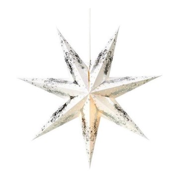 Markslöjd 705548 - Vánoční dekorace TILDE 1xE14/25W/230V pr. 45 cm bílá/zlatá