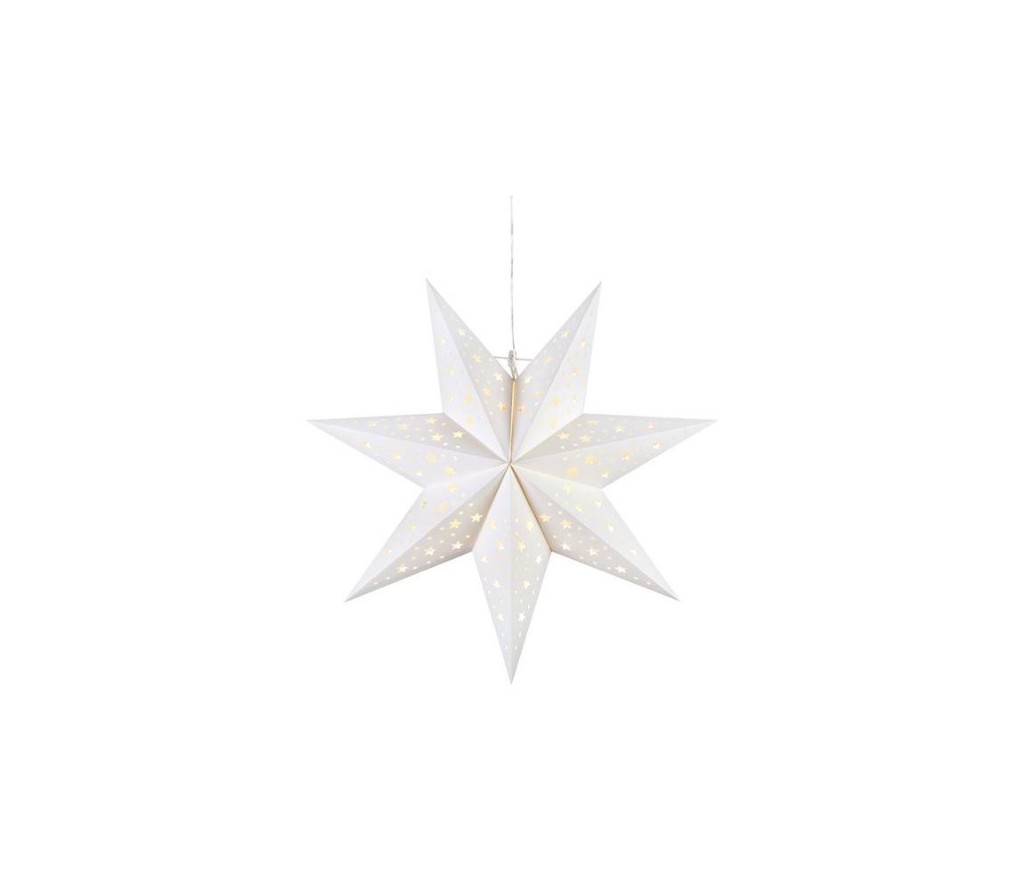 Markslöjd Markslöjd 705897 - LED Vánoční dekorace BLANK LED/0,4W/3xAA pr. 45 cm bílá 