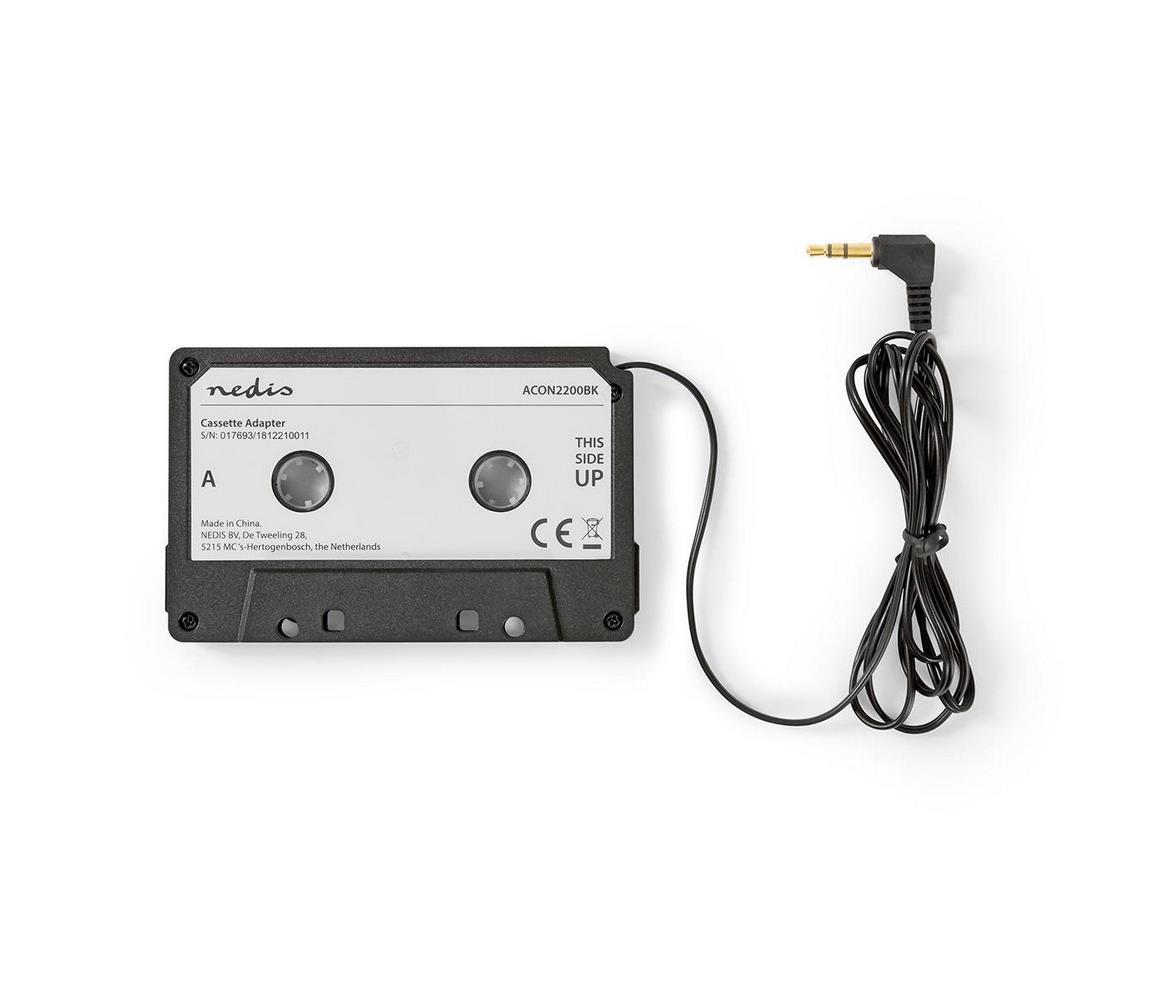   ACON2200BK − Kazetový adaptér MP3/3,5 mm zástrčka 