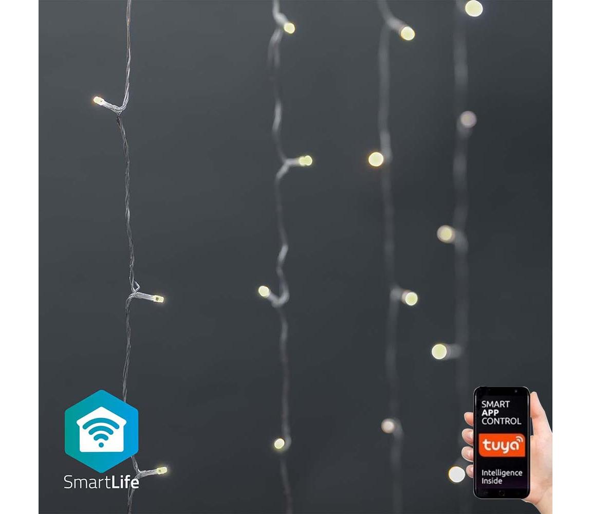  SmartLife LED Wi-Fi Teplá bílá 200 LED 3 m Android / IOS WIFILXC01W200