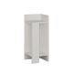 Noční stolek ELOS 60x25 cm bílá