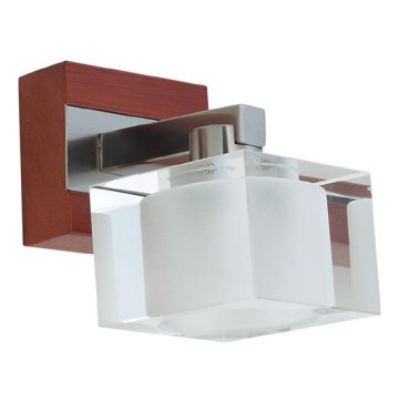 OMEGA nástěnné svítidlo, 1xG9/40W, třešeň OMEGA nástěnné svítidlo, 1xG9/40W, třešeň