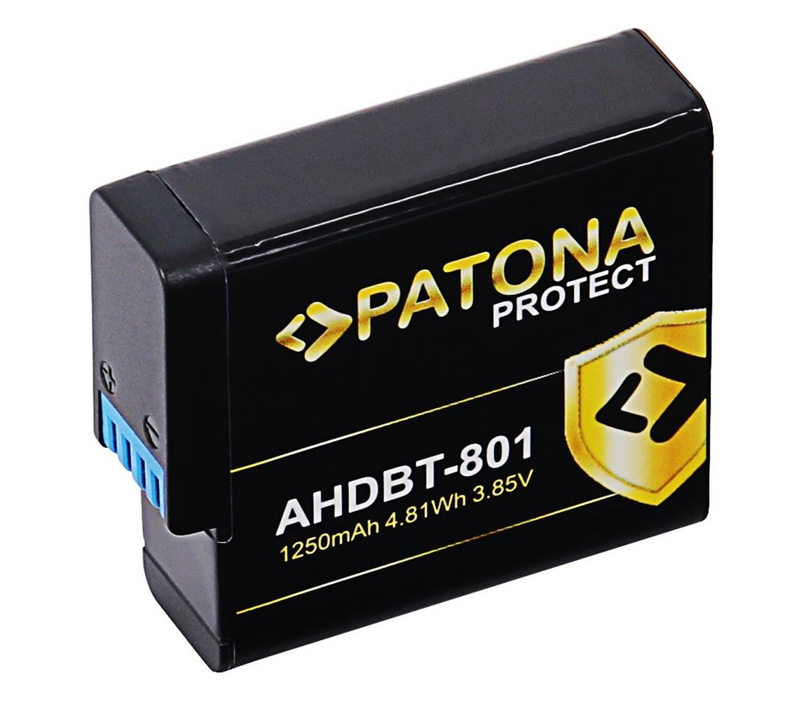 PATONA PATONA - Aku GoPro Hero 5/6/7/8 1250mAh Li-Ion Protect 