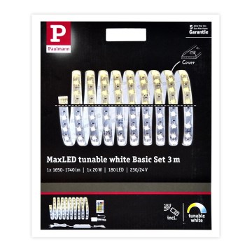 Paulmann 70624 - LED/20W Stmívatelný pásek MAXLED 3m 230V + dálkové ovládání