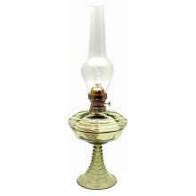 Petrolejová lampa DROBĚNA 50 cm lesní zelená