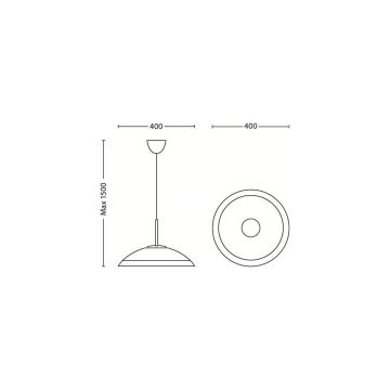 Philips 40905/67/16 - LED lustr MYLIVING FINAVON 1xLED/4,5W/230V