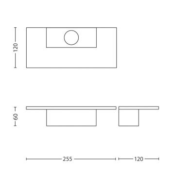 Philips - LED nástěnné svítidlo 1xLED/4,5W/230V