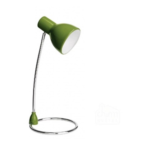 Philips 67204/33/16 - Stolní lampa SONG zelená 1xE27/15W/230V