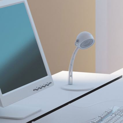 Philips 67413/31/16 - LED Stolní lampa MYLIVING DYNA 1xLED/4W/230V bílá