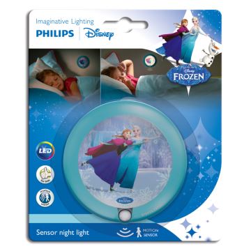 Philips 71765/08/16 - LED Dětské nástěnné svítidlo se senzorem DISNEY FROZEN 1xLED/0,06W/2xAAA