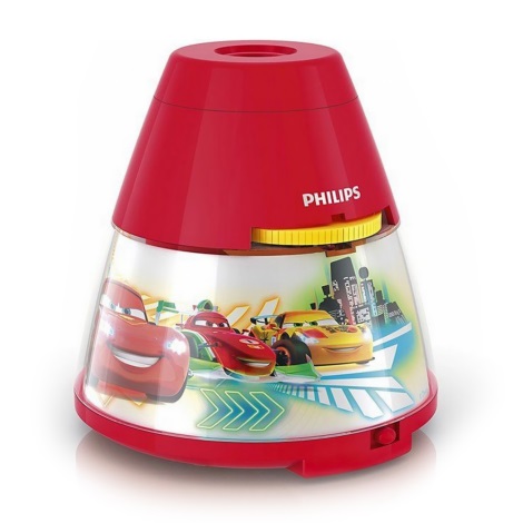 Philips 71769/32/16 - LED Dětský projektor DISNEY CARS LED/0,1W/3xAA