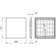 Philips - LED Panel podhledový PROJECTLINE LED/36W/230V 59,5x59,5 cm