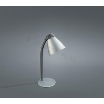 Philips Massive 12923/01/87 - Stolní lampa RINGO 1xE14/40W metalicky šedá Philips Massive 12923/01/87 - Stolní lampa RINGO 1xE14/40W metalicky šedá
