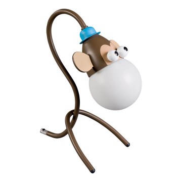 Philips Massive 43591/55/10 - Stolní lampa MONKEY 1xG4/10W/12V hnědá Philips Massive 43591/55/10 - Stolní lampa MONKEY 1xG4/10W/12V hnědá