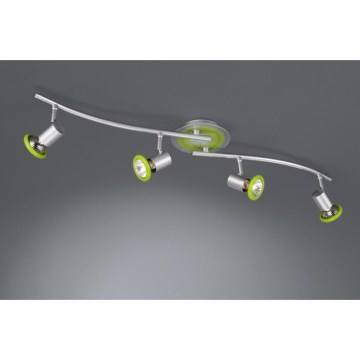 Philips Massive 54438/33/10 - Bodové svítidlo FOXY 4xGU10/50W zelená Philips Massive 54438/33/10 - Bodové svítidlo FOXY 4xGU10/50W zelená