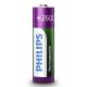 Philips R6B4B260/10 - 4 ks Nabíjecí baterie AA MULTILIFE NiMH/1,2V/2600 mAh