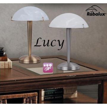 Rabalux - Stolní lampa LUCY 1xE14/40W/230V