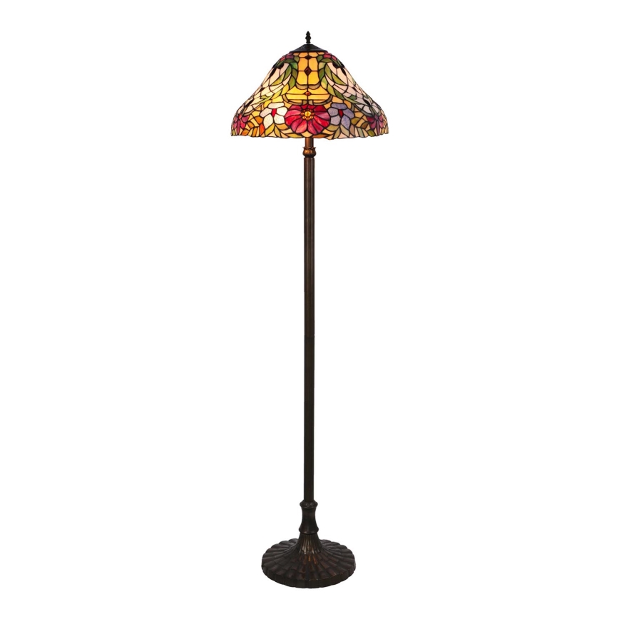 Rabalux - Tiffany vitrážová stojací lampa 2xE27/60W/230V