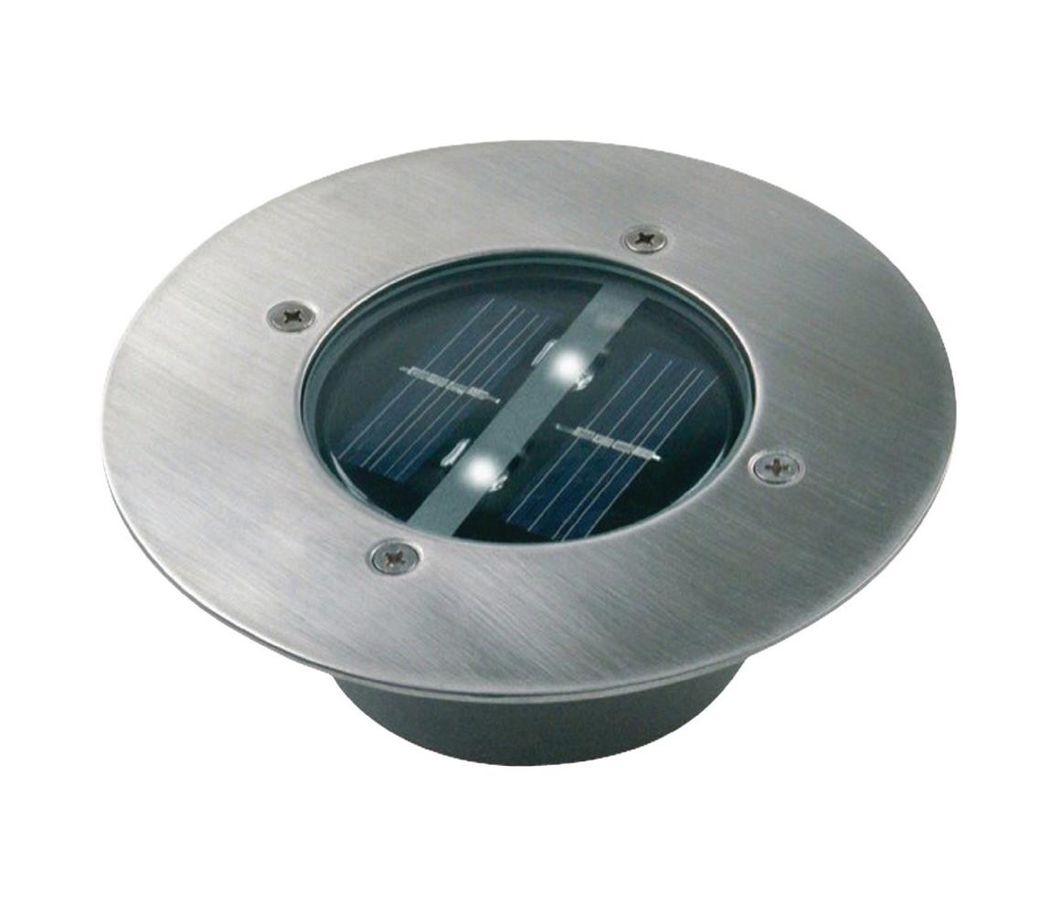   RA-5000197 - LED Solární reflektor se senzorem LED/0,12W/2xAAA IP67 kruh 