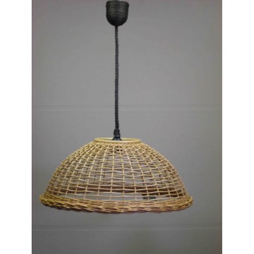 Ratanový lustr na lanku E27/60W/230V