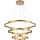 Redo 01-3181 - LED Stmívatelný lustr na lanku CASTLE LED/80W/230V zlatá