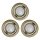 SADA 3x LED podhledové svítidlo 3xGU10/5W/230V IGOA bronz