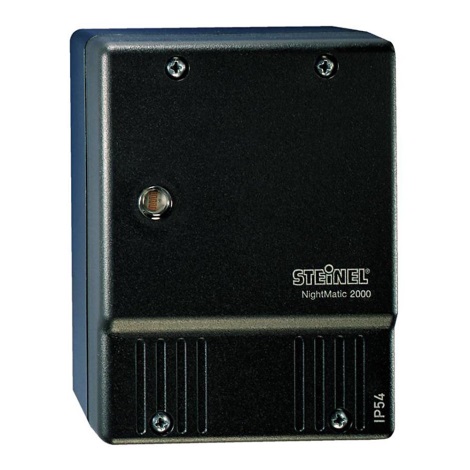 STEINEL 550318 - Soumrakový spínač NightMatic 2000 černá IP54