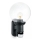 STEINEL 634216 - L 560 S Venkovní senzorová nástěnná lampa černá IP44