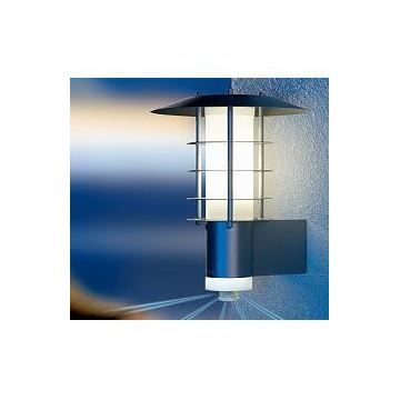 STEINEL 658311 - Venkovní nástěnná lampa se senzorem L 265-5 stříbrná IP44