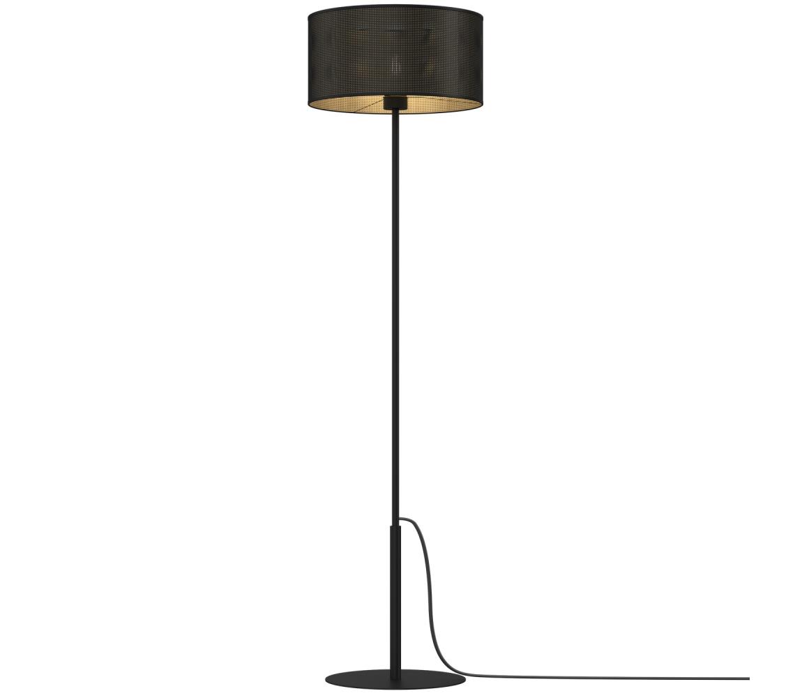  Stojací lampa LOFT SHADE 1xE27/60W/230V černá/zlatá 