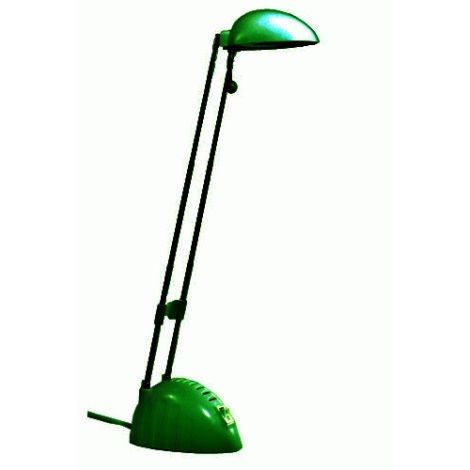Stolní lampa BEN 1xG4/20W/230V/12V zelená