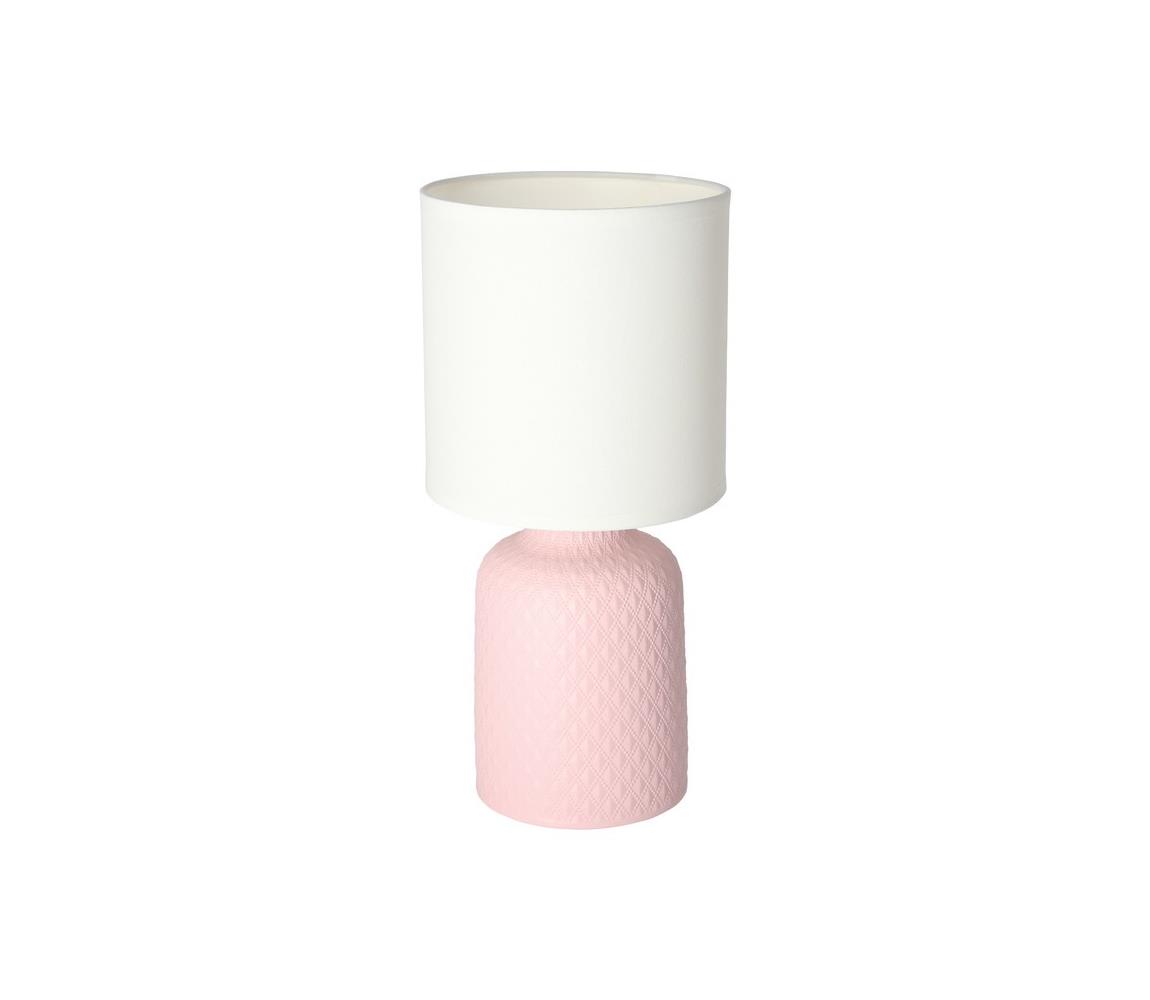  Stolní lampa INER 1xE14/40W/230V růžová 
